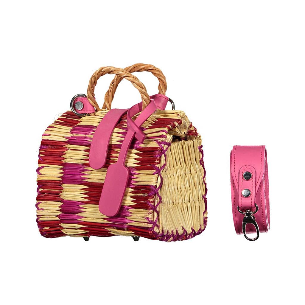 Red Pink Squares RITA - MINI for wholesale on Faire4