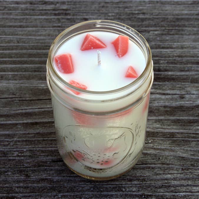 Pumpkin Pie Mason Jar Soy Candle for wholesale by The Chandlery