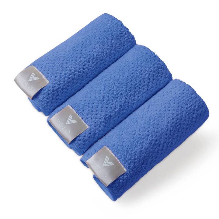 VOLO Face Towel- Cielo Blue for wholesale by VOLO Beauty