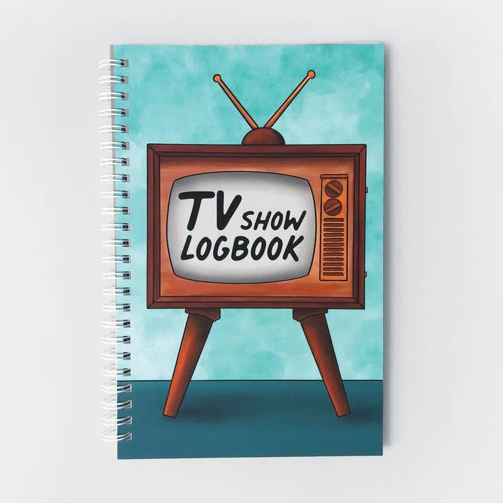 TV Show Logbook | Television Series Tracker Journal for wholesale by Artful Pixels