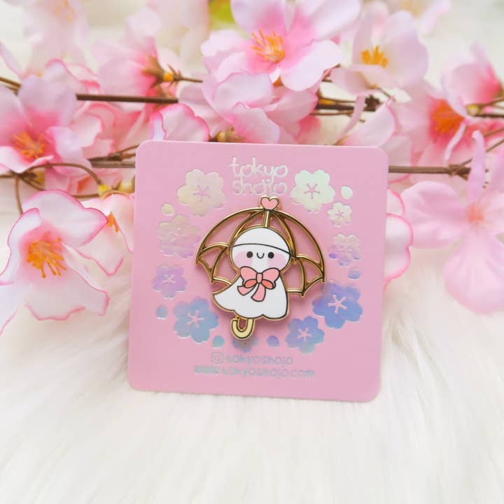 tokyo shojo - Wholesale Lapel Pin/Button - Teru Teru Bozu Pin