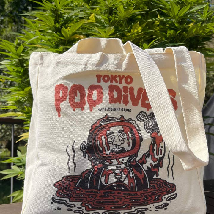 Heldbergs Games - Vendita all'ingrosso Borsa tote - Unisex - Borsa Tote "Tokyo Poo Divers"3
