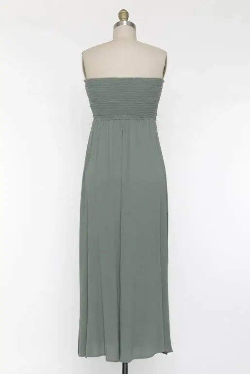 Final Touch - Wholesale Jurk - Dames - Gewassen gesmokte tubejurk8