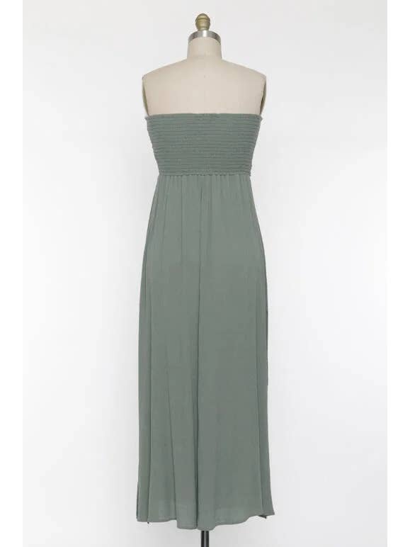 Final Touch - Wholesale Jurk - Dames - Gewassen gesmokte tubejurk8