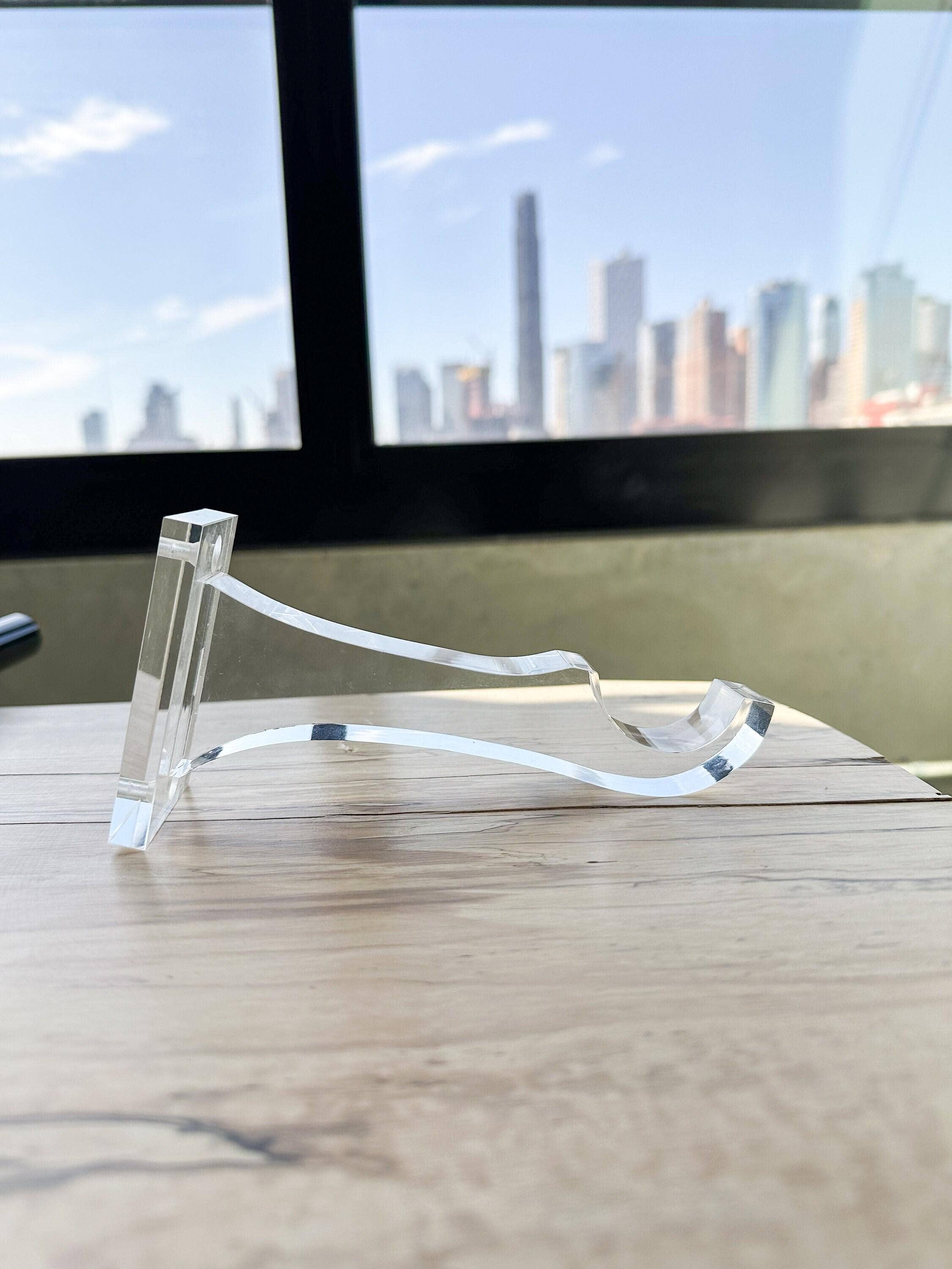 LuxHoldups - Wholesale Curtain Rod - Lucite Drapery Bracket for 1.5" Curtain Rod6