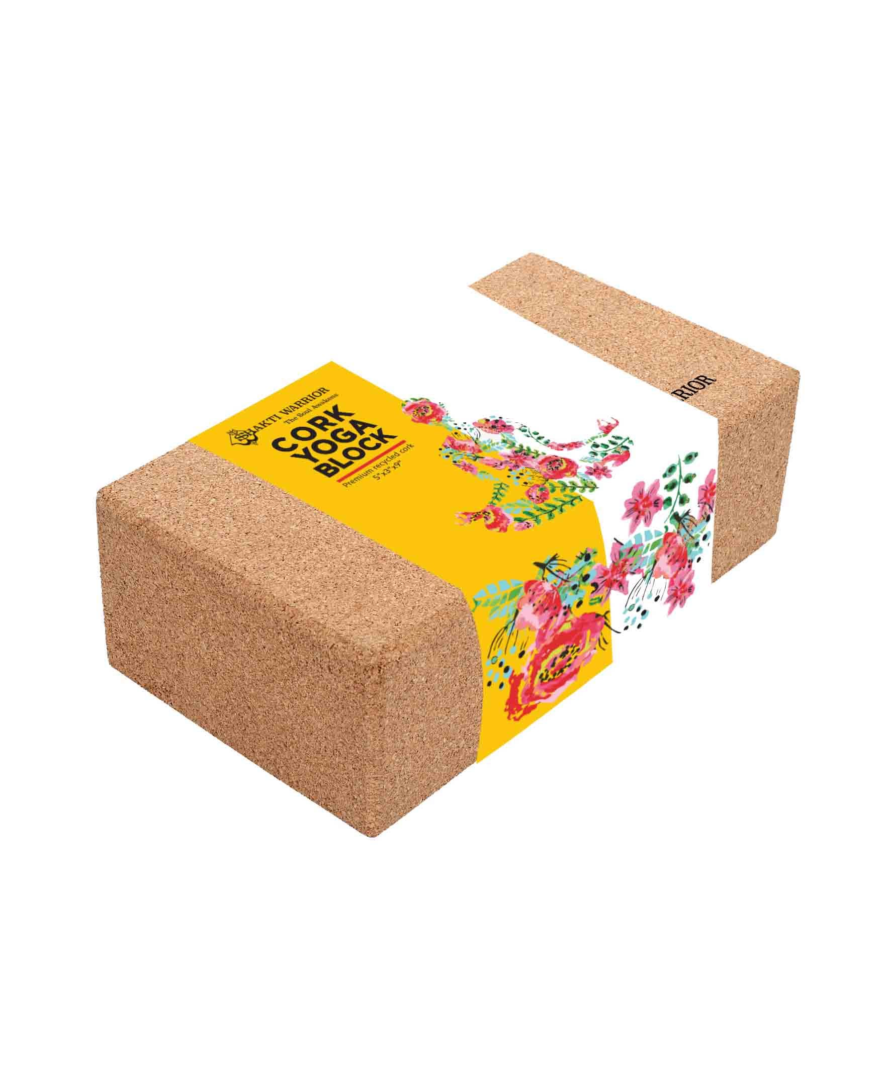 Shakti Warrior - Wholesale Yoga Block/Bolster - Align Yoga Cork Block3