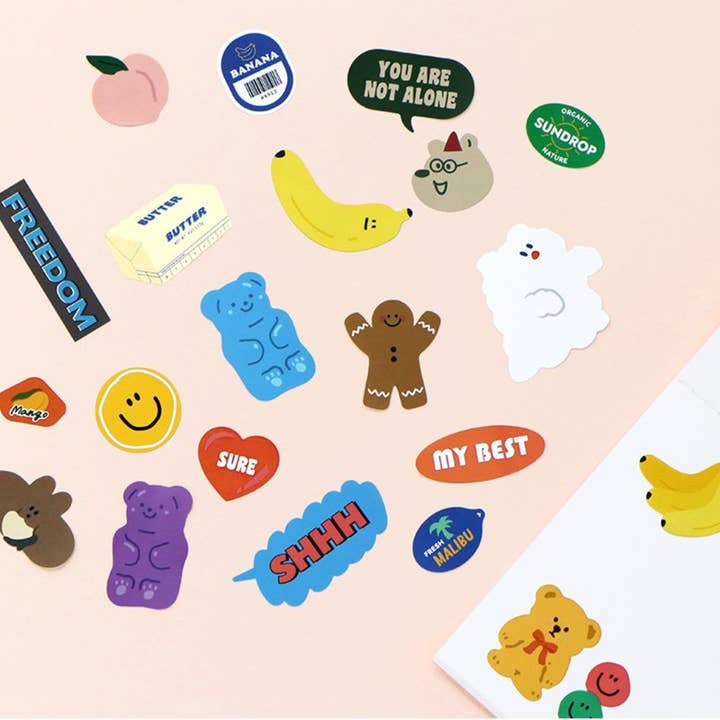 K-Wonderland - Vente Autocollant - Autocollants décoratifs imperméables et amovibles ICONIC Big Point8