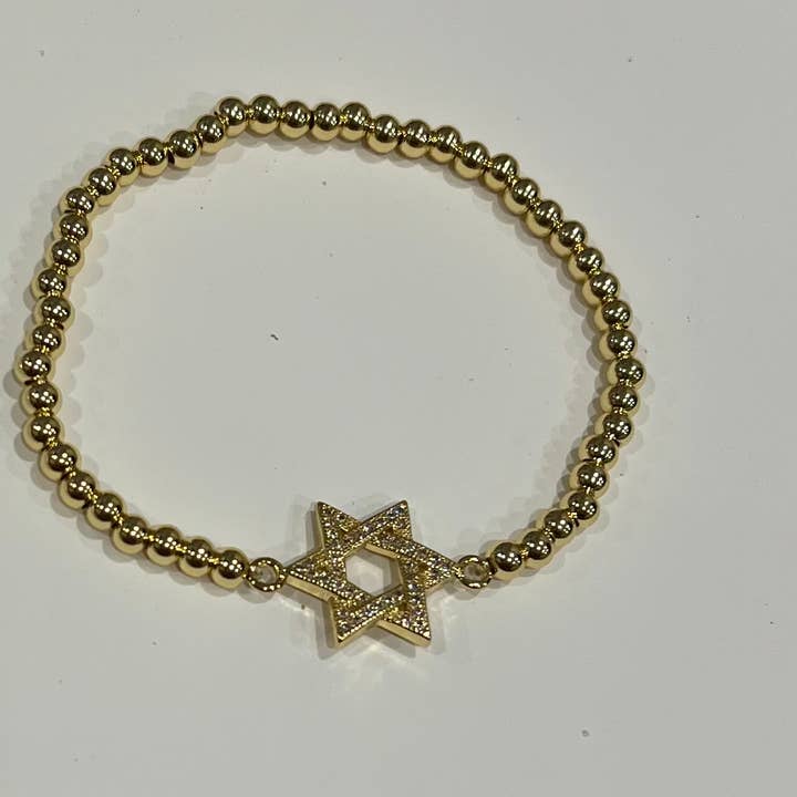 Star of David Bracelet for wholesale by lil darlings inc