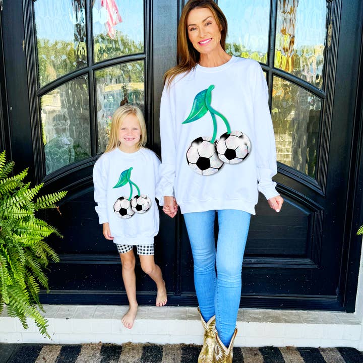 Sudadera Cherry Soccer para jóvenes y adultos para venta al por mayor de Poppy & Pine