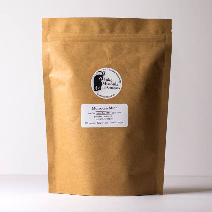 Menthe marocaine (500g) pour la vente par Lake Missoula Tea Company