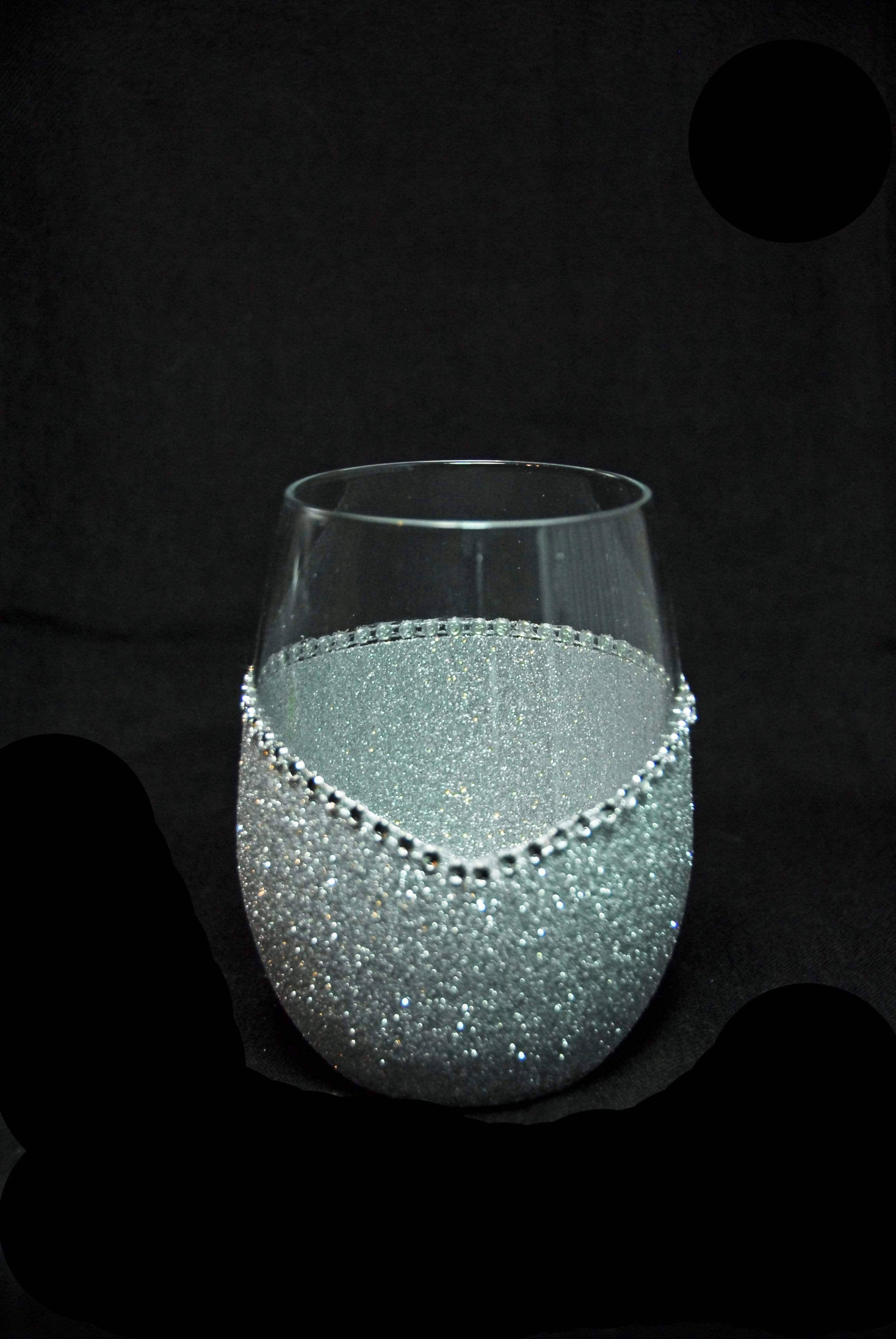 WineyBitches.Co - Wholesale Wine Glass - Sweet Bitch – Bling Glitter Glass Wine Glass (The Bitch Collection)24