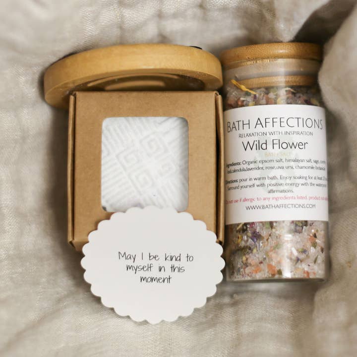 Soak & Steam Gift set for wholesale by Bath Affections LLC