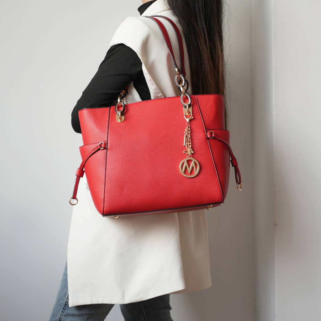 MKF Collection – Sacola - Mulher por atacado – Saco de Mulher MKF Yale Tote com Carteira Bolsa12