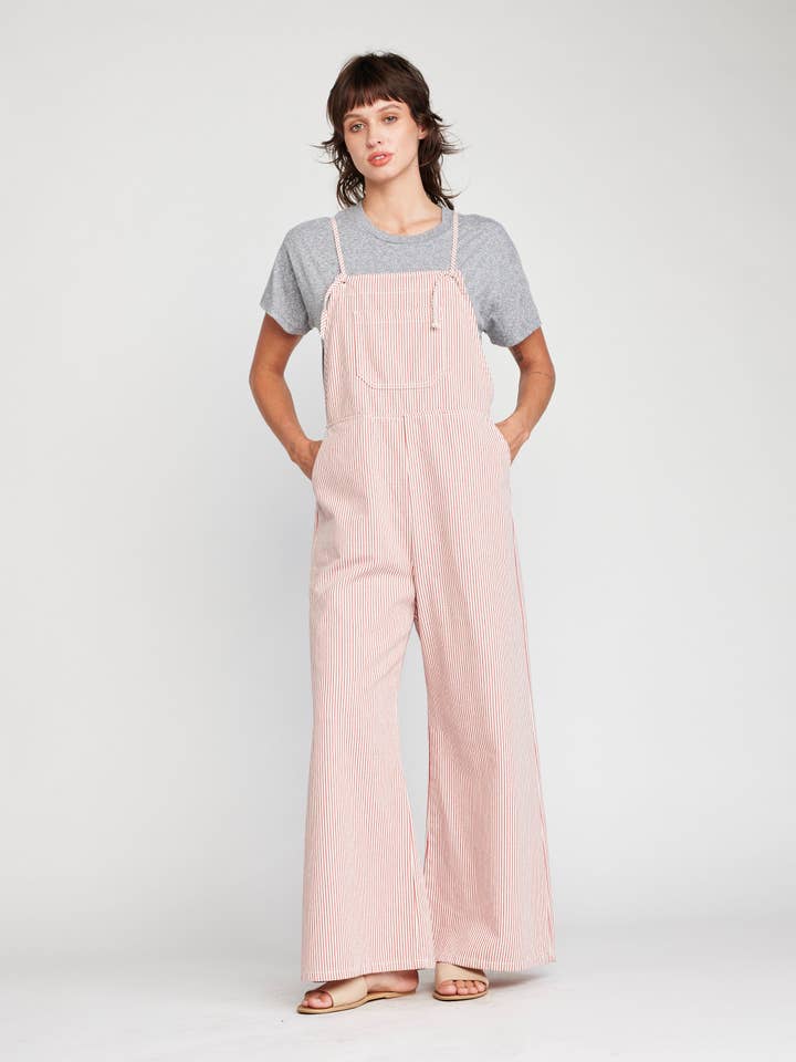 Lanie Overalls for wholesale by Self Contrast