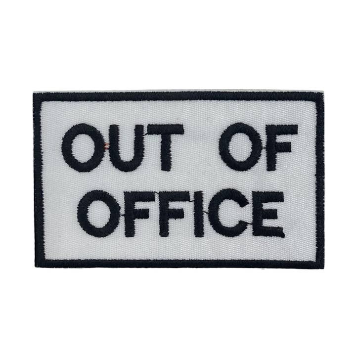 Out of Office, Embroidered Iron on Patch and other Purchase Wholesale we are out of office. Free Returns & Net 60 Terms on Faire trending on Faire.