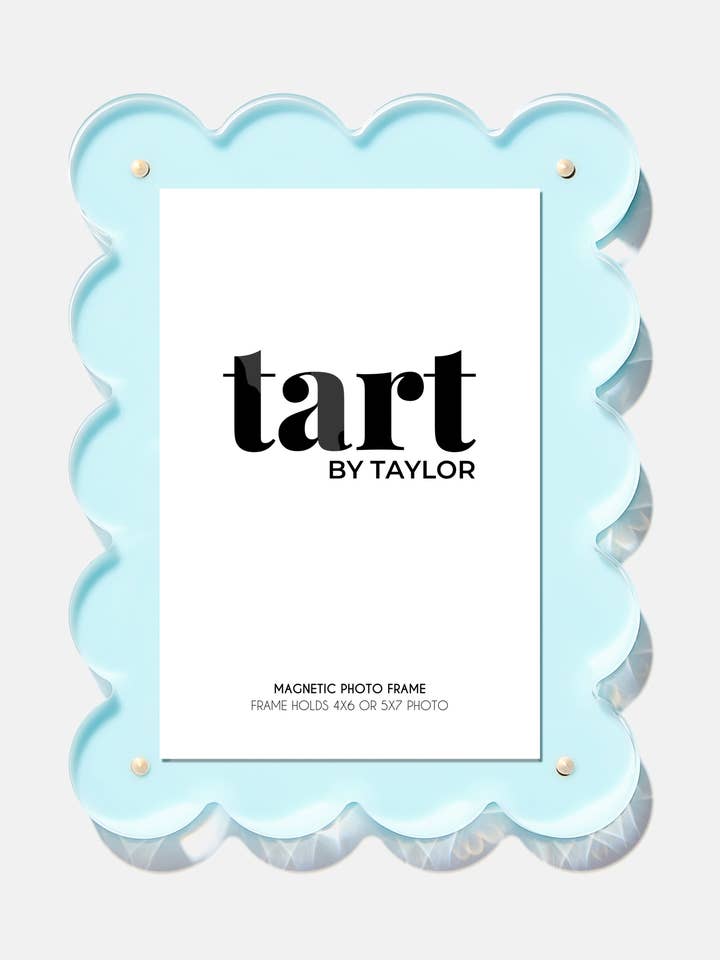 Seafoam Acrylic Picture Frame for wholesale by Tart By Taylor