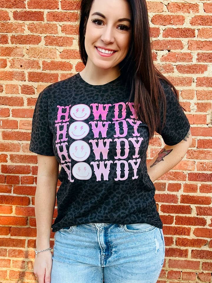 Howdy Howdy Graphic T-Shirt for wholesale by C&L Tees