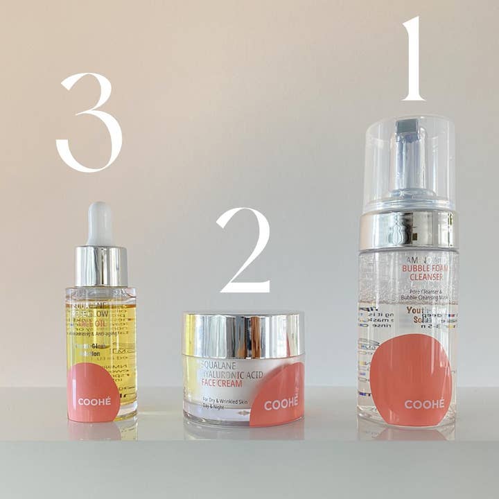 COOHE – wholesale Facial oil – Squalane Rose Glow Face Oil3