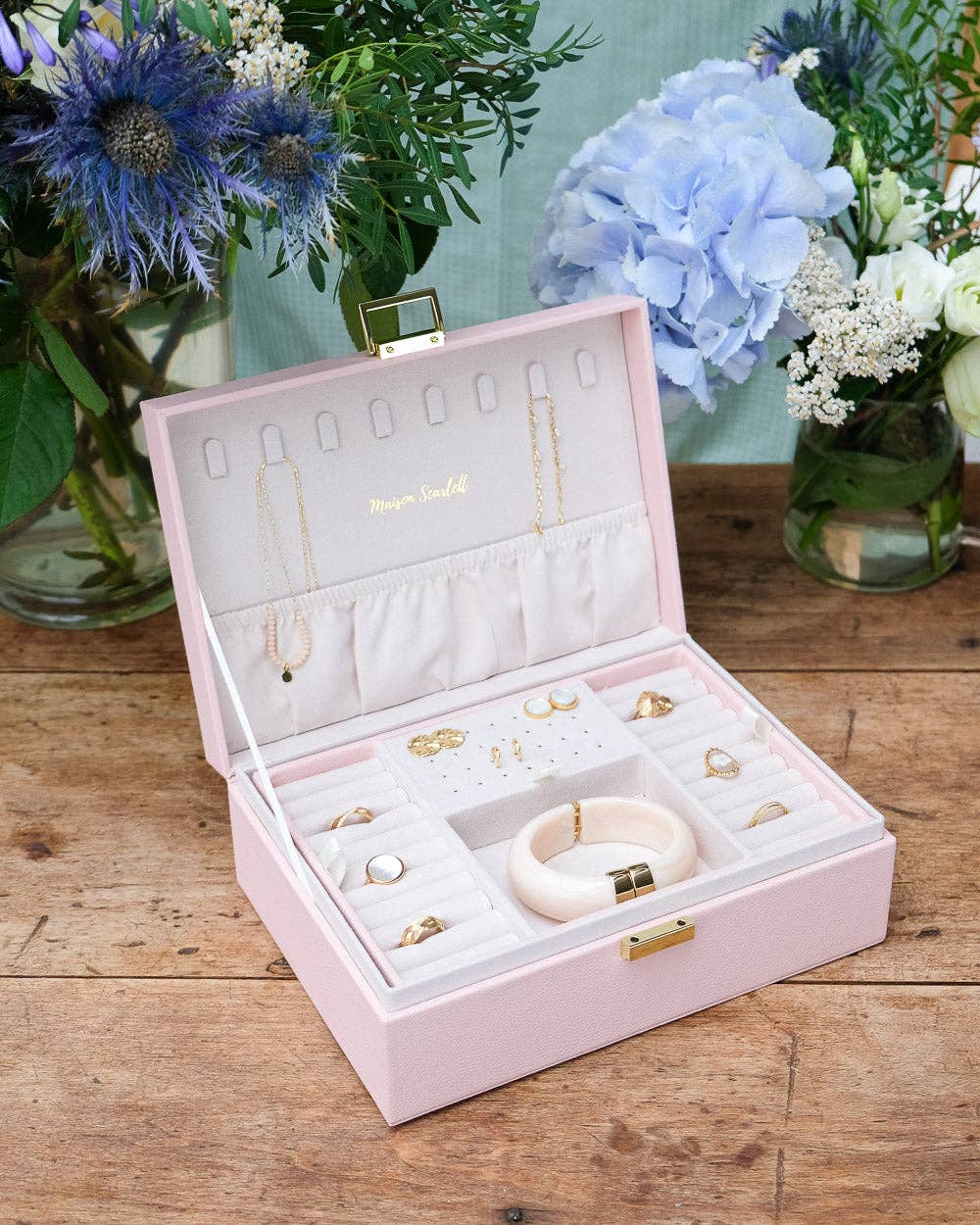 Maison Scarlett - Vendita all'ingrosso Portagioie/organizer per gioielli - Portagioie Louise PU