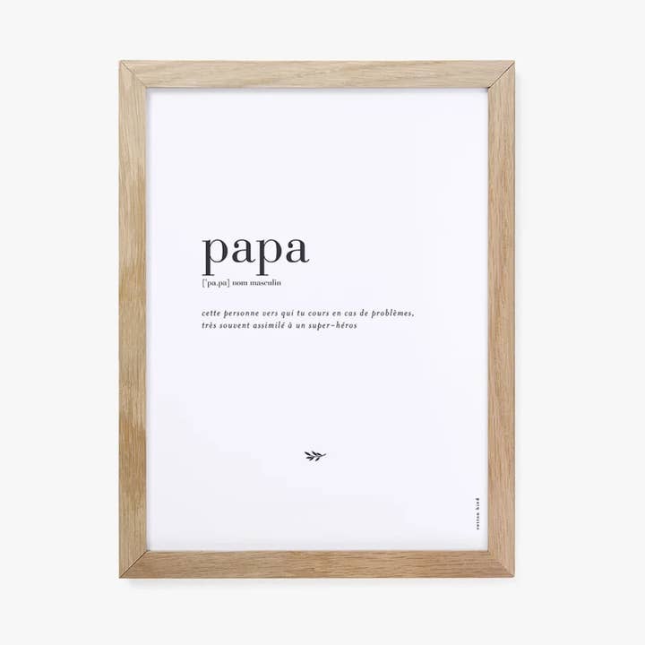 Papou 1, Poster nur 50 cm x 70 cm für den Großhandel von Cotton Bird