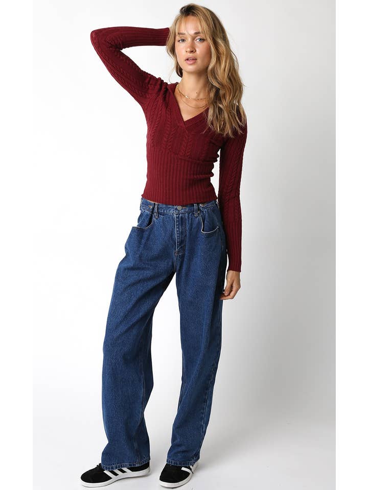 Olivaceous - Wholesale Hoodie - Women's - Demi Hoodie Sweater10