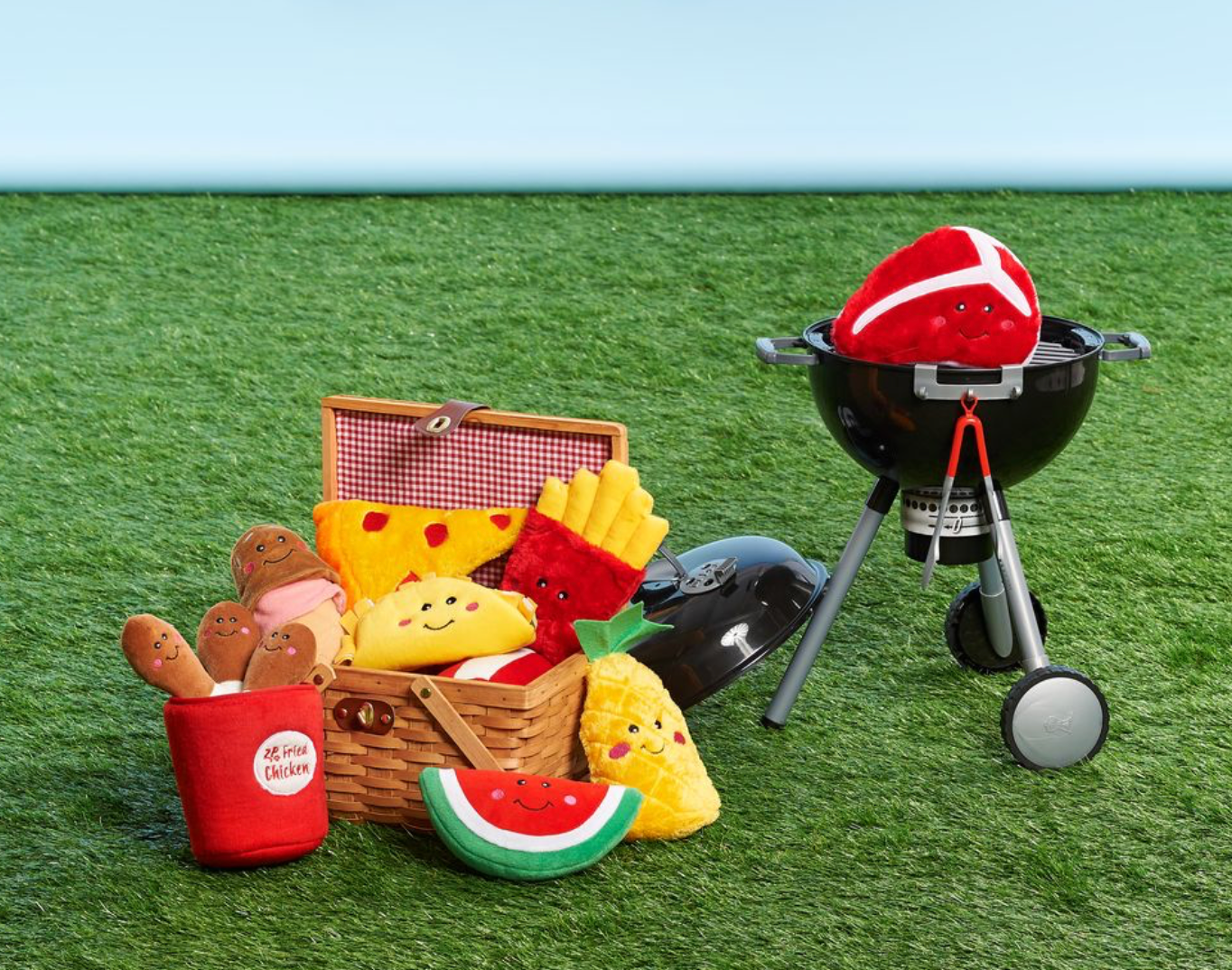 ZippyPaws - Vente Peluche – chien - NomNomz® - Pineapple - Jouet pour chien3