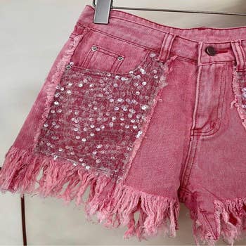 Jess Lea Boutique Think Pink Drawstring Everyday Shorts