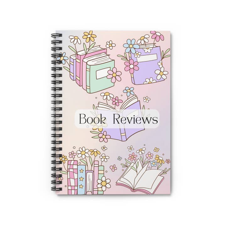 Small Biz Supplies – wholesale Notebook – Book Review Notebook BookTok Journal1