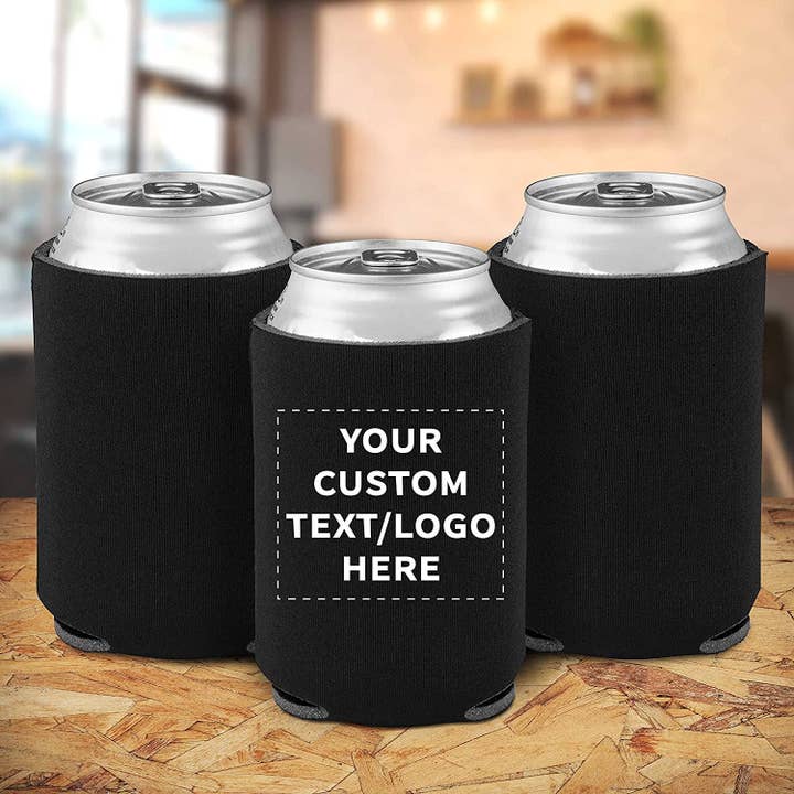 RUSPEPA - Wholesale Drink Huggers & Koozies - Personalized Can Koozie, Custom Can Coolers - multiple color