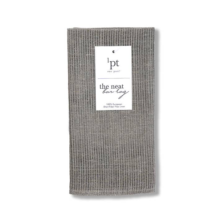 One Part Co. - Wholesale Dishcloth - NEAT Bar Rag (Flax/ Natural Linen)