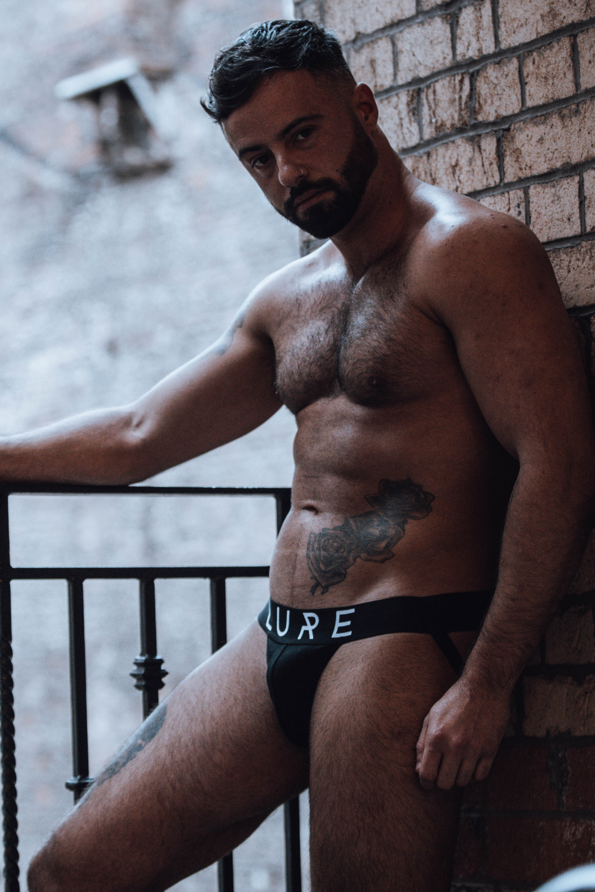 Lure Menswear LTD - Wholesale Ondergoed - Heren - Lure zwarte jockstrap2