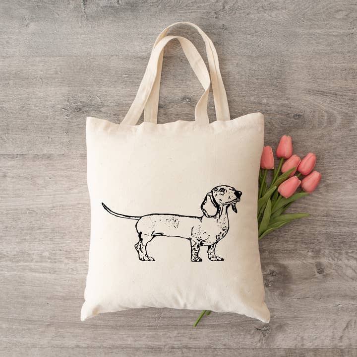 Spicy Kitten Designs - Wholesale Tote Bag - Women's - Dachshund - Dog Tote Bag0