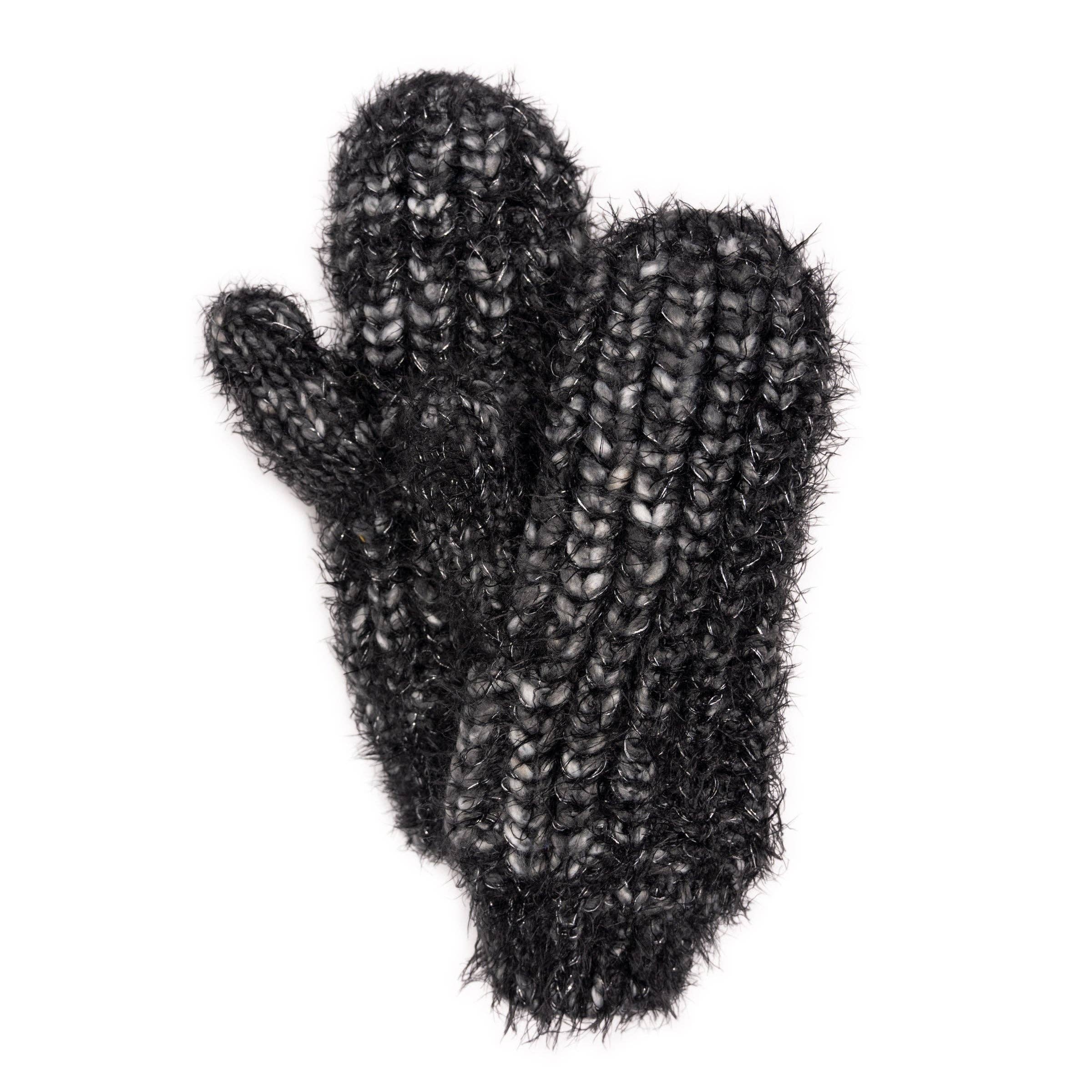 Muk Luks - Wholesale Mittens - Women's - MUK LUKS Women's Chunky Space Dye Eyelash Mitten3