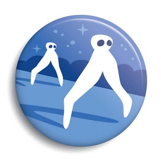 Monsterologist – Großhandel Anstecker/Button – Fresno Nightcrawlers Knopf0