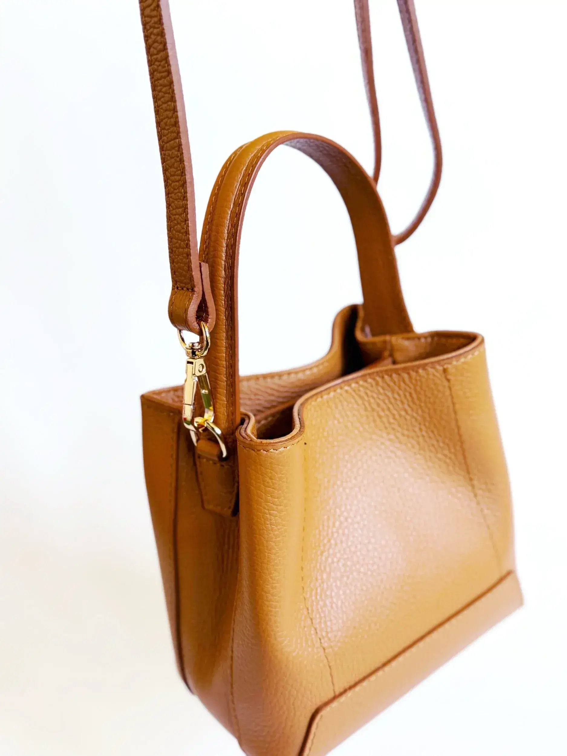 High crafty – wholesale Top handle bag – women's – Triple R Mini Bag – Limited Edition Moroccan Pebbled Leather1