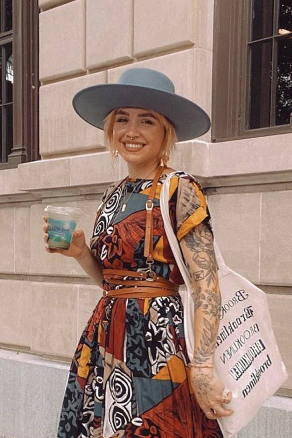 Olive & Pique - Wholesale Fedora - Women's - BILLIE - 100% Wool Felt Rancher, Satin Lined, Powder Blue1