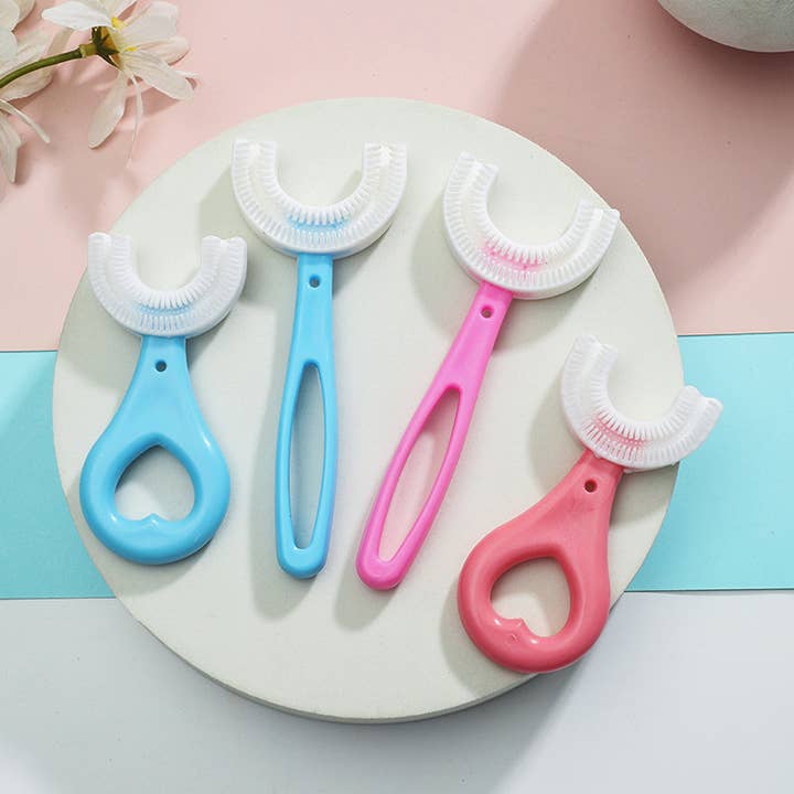 Kids New Toothbrush with Food Grade Silicone Brush Head for wholesale by PatPat