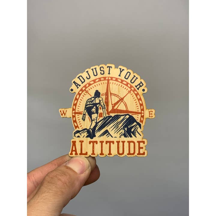 Juster din højde for engroshandel hos Bamboo Wood Stickers