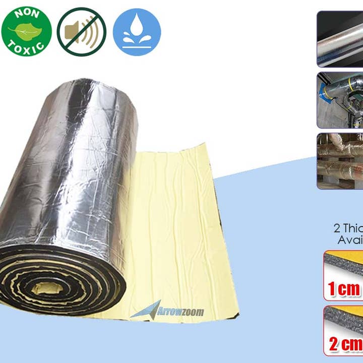 Tapis d'isolation en aluminium ignifuge 1 mètre KK1151 pour la vente par Arrow Zoom Limited