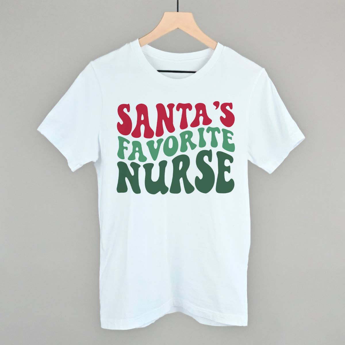 Ivy + Cloth - Wholesale Graphic Sweatshirt - Women's - Santa's Favorite Nurse2