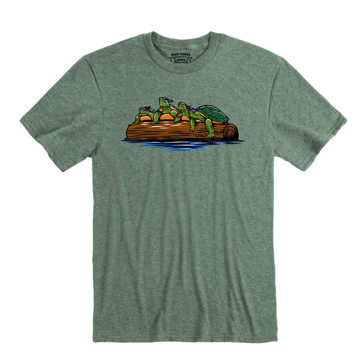 "The Masters" Heather Green T-shirt for wholesale by Adam Turman Artwork Co