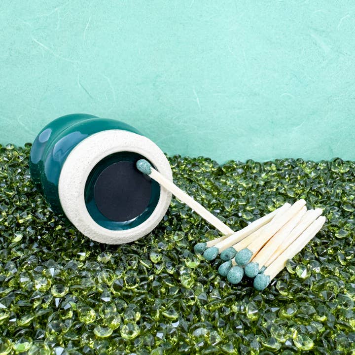 Encendedor de cerillas Manhattan en verde Gentileschi para venta al por mayor de House of Puff