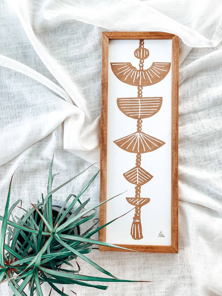 Tribal vægophæng | Boho Wall Decor for engroshandel hos House Of Tri