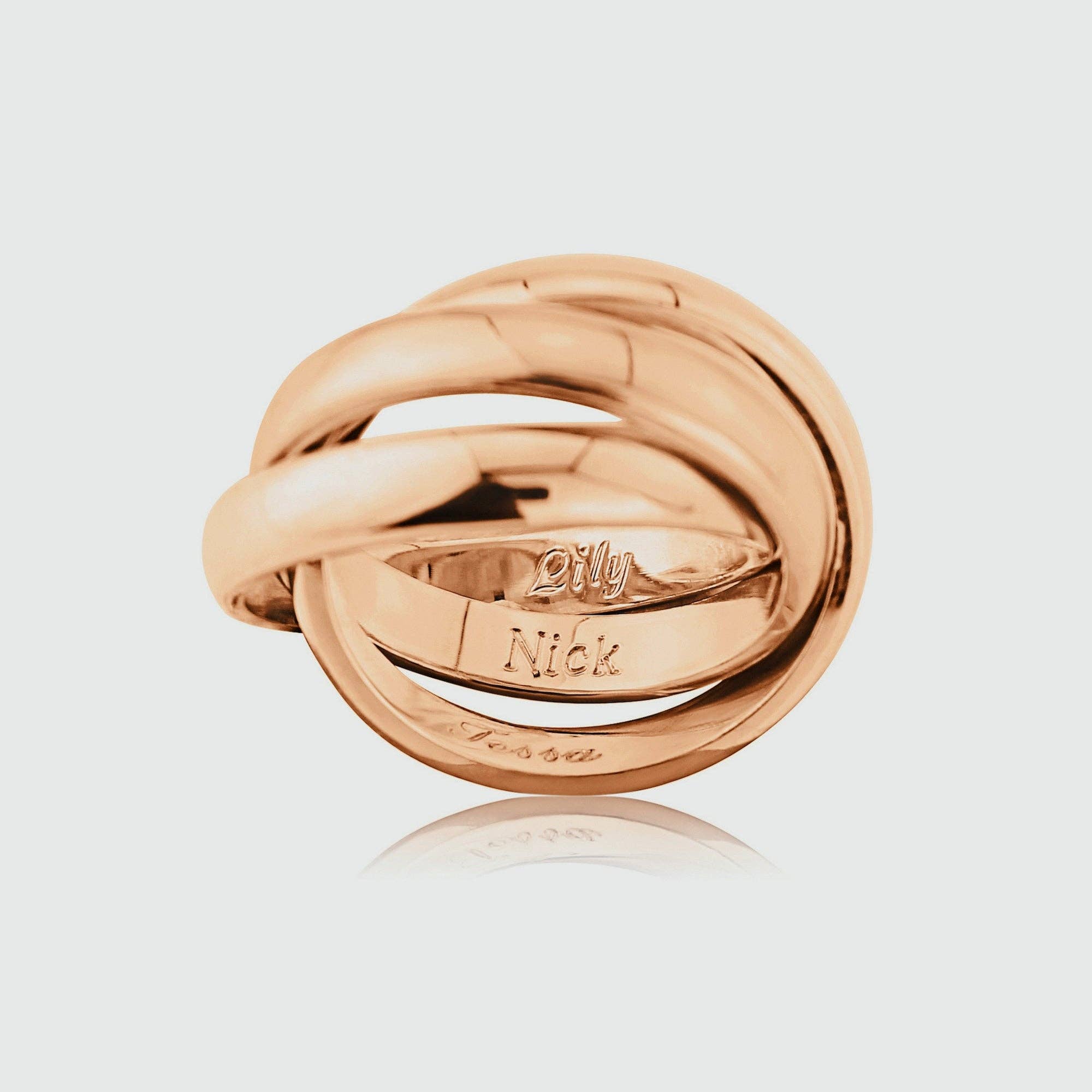 Auree Jewellery – wholesale Band/stacked ring – Walton Rose Gold Russian Wedding Ring 3mm0