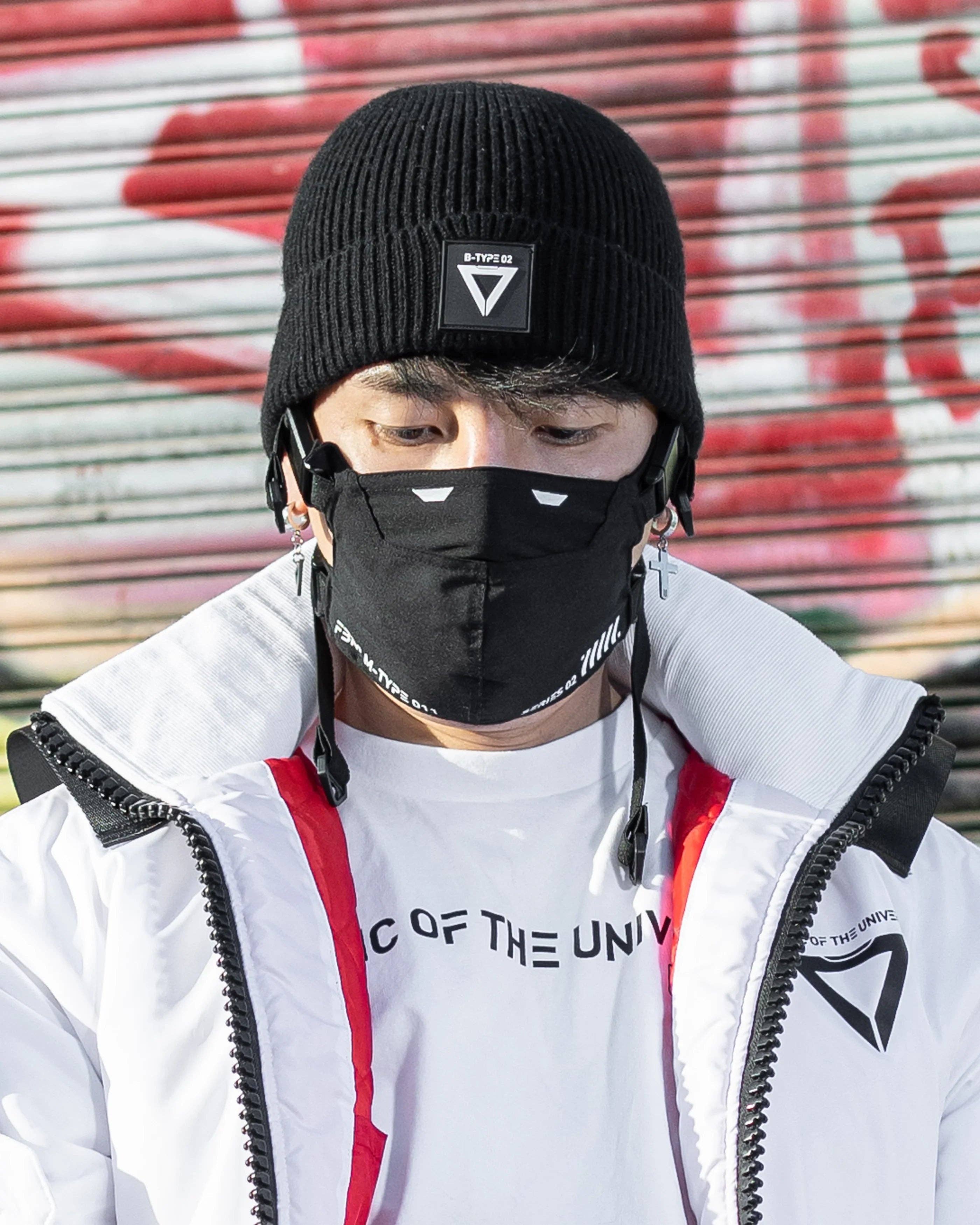 Fabric of the Universe - Wholesale Protective Face Mask/Shield - M-Type 011 Magnetic Face Mask2