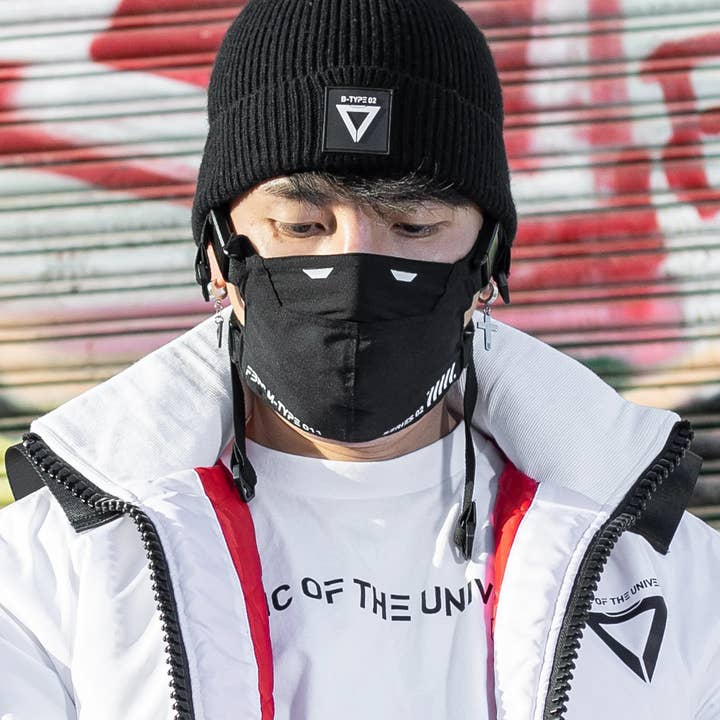 Fabric of the Universe - Wholesale Protective Face Mask/Shield - M-Type 011 Magnetic Face Mask2