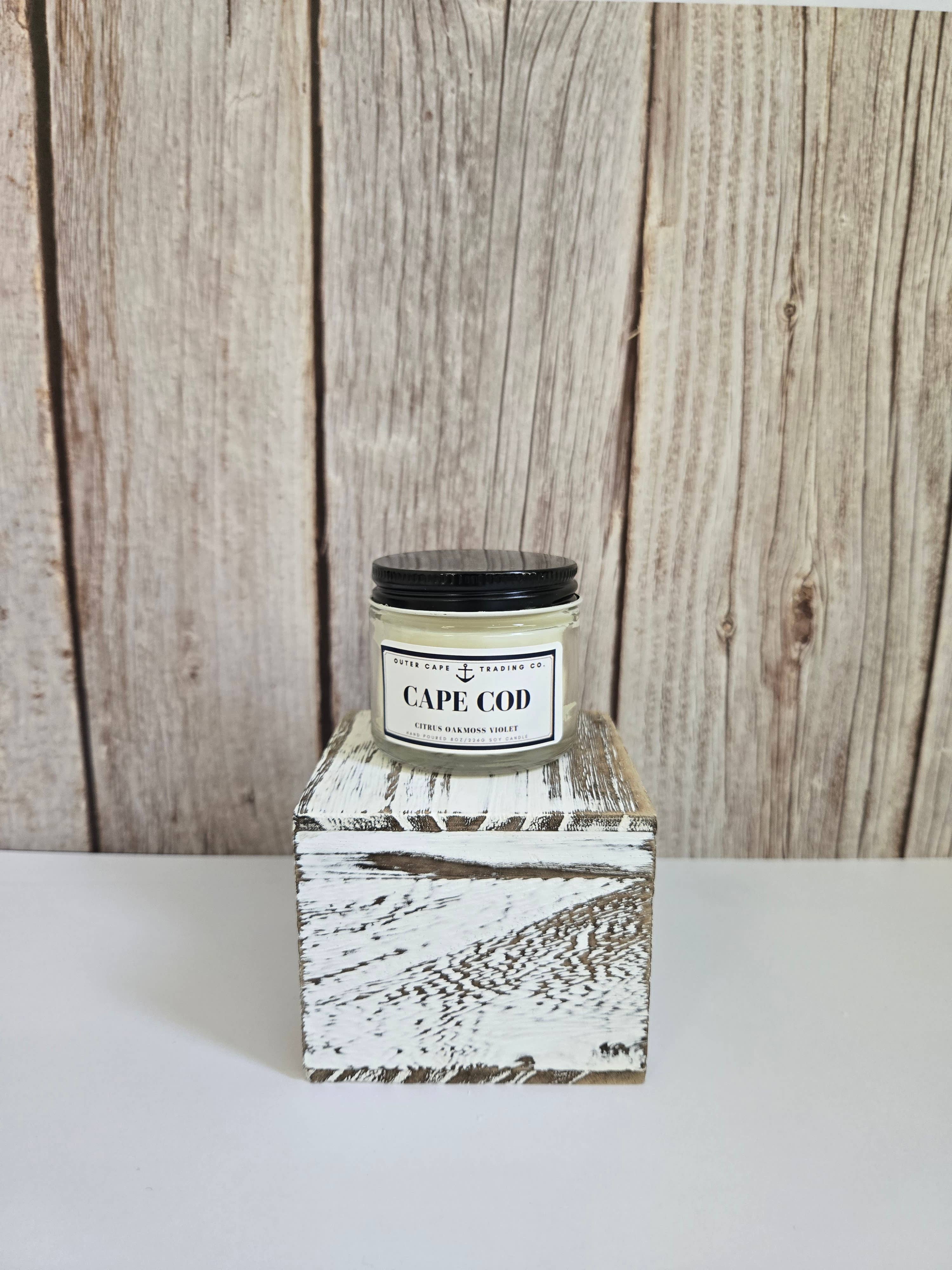 Outer Cape Trading Company - Vente Bougie en bocal - Bougie en cire de soja Cape Cod avec mèche en bois crépitante en gros vrac4