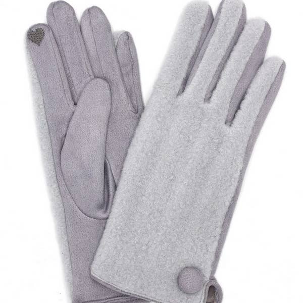 Shop Neighbors - Wholesale Gloves - Women's - Button Soft Smart Touch Gloves3