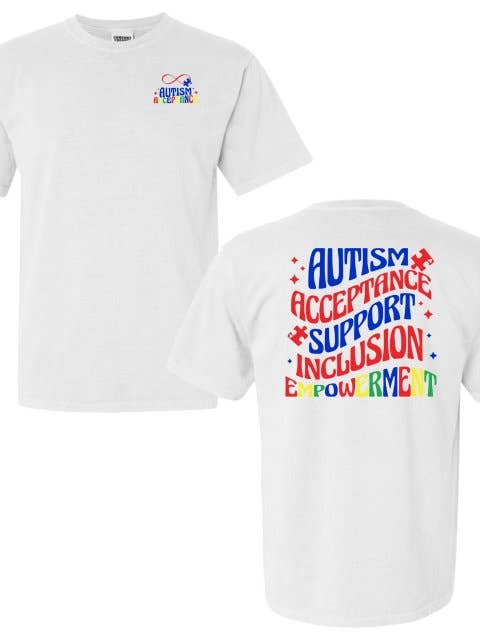 Autism Acceptance for wholesale by Coastal Breeze Tees