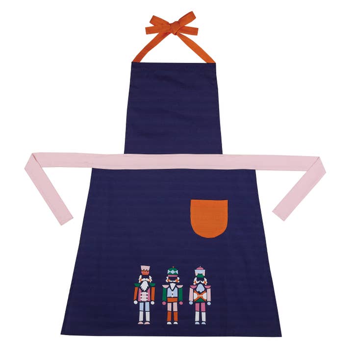 Peking Handicraft - Wholesale Apron - Nutcracker Print Apron - Ampersand